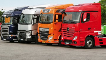 Lkw-Markt in Westeuropa zieht an