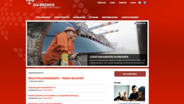 Neue Logistik-Website für Berufseinsteiger 