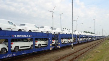 Mosolf Automotive Railway erweitert Kapazität