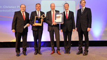 Tchibo gewinnt den Nachhaltigkeitspreis Logistik 2013