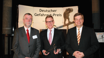 Frank Huster mit Deutschem Gefahrgut-Preis ausgezeichnet 