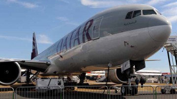 Qatar Airways Cargo plant riesiges Umschlagzentrum