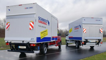 Schmitz Cargobull präsentiert Kofferaufbau für Transporter