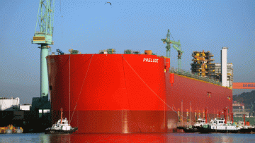 Shell baut das größte Schiff der Welt