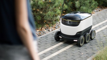 Hermes startet Paketzustellung per Roboter in Hamburg