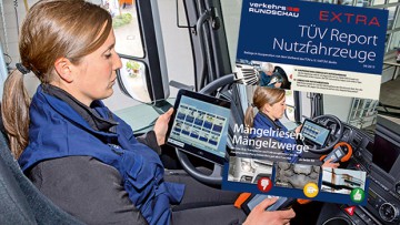 TÜV Report: Geringste Mängelquote bei schweren Lkw