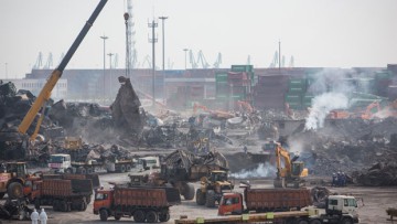 China: Terminals in Tianjin wieder in Betrieb