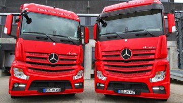 Daimler mit hohem Marktanteilsverlust bei Sattelzugmaschinen