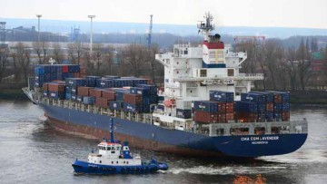 Container-Liniendienst zwischen Hamburg und dem Schwarzen Meer 