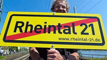 Bahngegner am Oberrhein rechnen mit neuer Trasse