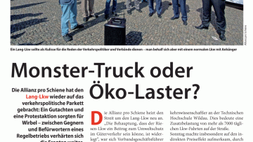 Monster-Truck oder Öko-Laster?