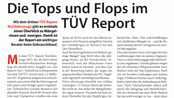 Die Tops und Flops im TÜV Report