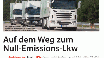 Auf dem Weg zum Null-Emissions-Lkw