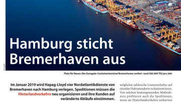 Hamburg sticht Bremerhaven aus