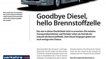 Goodbye Diesel, hello Brennstoffzelle