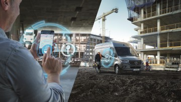 Interaktive Flottenlösungen: Digitale Services für neuen Mercedes Sprinter