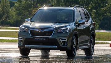 Markenausblick Subaru: Mit E-Boost durch den Wald