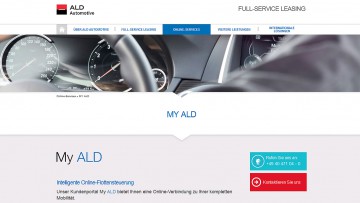 Neues Portal: ALD setzt auf Online-Flottensteuerung