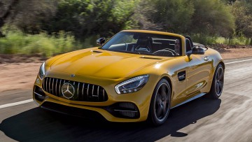 Fahrbericht Mercedes-AMG GT Roadster: Klappt auch offen
