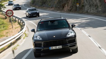Abnahmefahrt Porsche Cayenne: Aller guten Dinge sind drei