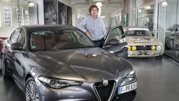 Alfa Romeo-Designer Alessandro Maccolini: Alle Hände voll zu tun