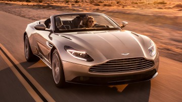 Aston Martin DB11 Volante: Minus Dach und vier Zylinder