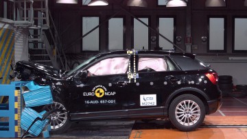 EuroNCAP-Crashtest: Drei Modelle mit Top-Noten
