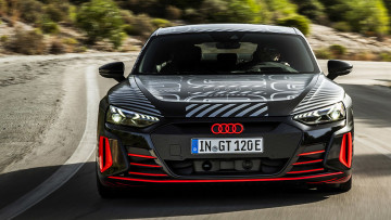 Prototypenfahrt Audi RS e-tron GT: Der neue Herr der Ringe