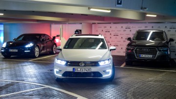 Autonomes Parken: VW testet am Hamburger Flughafen