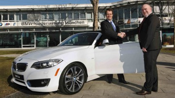 Ausbildungsfahrzeug: BMW München unterstützt Kfz-Nachwuchs