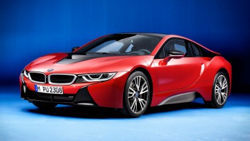 BMW i8 Protonic Red Edition: Ein Elektrosportler sieht rot