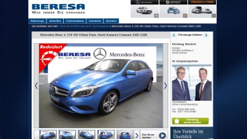 Gebrauchtwagen: Beresa startet eigenen Online-Shop