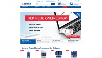 Berner-Onlineshop: Schneller und übersichtlicher