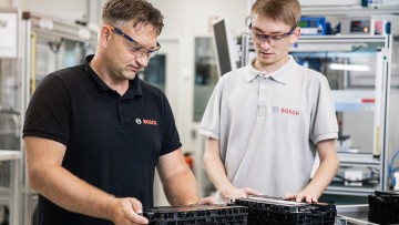 Produktionsstandort: Bosch baut Batterien für Hybridautos in Eisenach