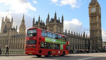 Biosprit: Londons Doppeldeckerbusse nutzen Biodiesel aus Kaffeesatz