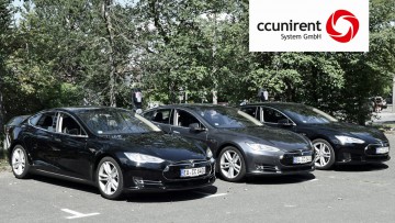 Corporate Carsharing: CC Unirent und Tesla arbeiten zusammen