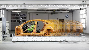 Fahrzeugsicherheit: Neue Crashtestanlage bei VW