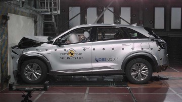 EuroNCAP-Crashtest: Auch Wasserstoff-Antrieb ist sicher