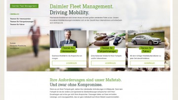 Daimler Fleet Management: Kurzzeit-Leasing für Privat- und Firmenkunden
