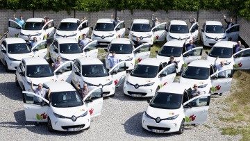 Dienstwagen-Fuhrpark: Renault elektrisiert Erzbistum Freiburg
