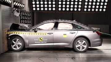 EuroNCAP-Crashtest: Fünf Sterne für Audi und VW