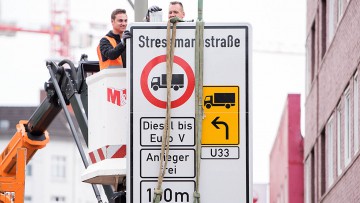 Hamburg: Erste Dieselfahrverbote in Kraft