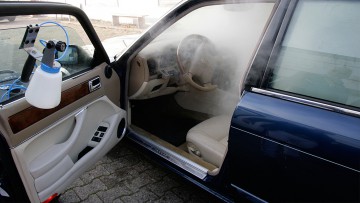 Fahrzeug-Desinfektion: Wundersamer Nebel von Berlin
