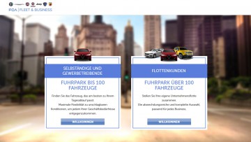 FCA Germany: Neue Website für Gewerbe- und Flottenkunden