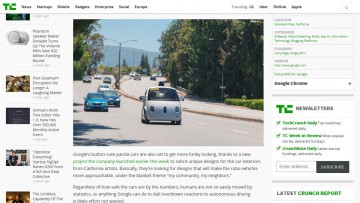 Prototypen: Googles selbstfahrende Autos sind auf der Straße