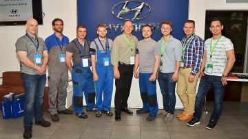 "Skill Olympics 2017": Hyundai ehrt beste Serviceberater und Techniker