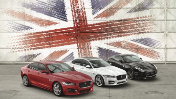 Sonderedition von Jaguar XE und XF: Very British