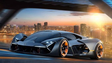 Lamborghini Terzo Millennio: Selbstheilender Elektrorenner