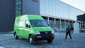 E-Transporter Maxus: SAIC und Leaseplan kooperieren