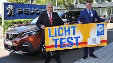 Licht-Test 2018: Peugeot ist Auto-Partner
